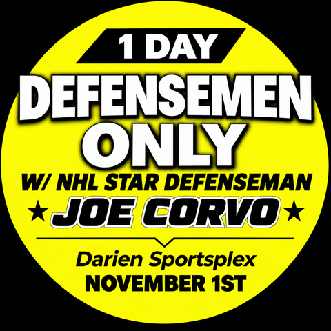 Defensive Development clinic with NHL star Joe Corvo @ Darien Sportsplex Sunday, November 1st