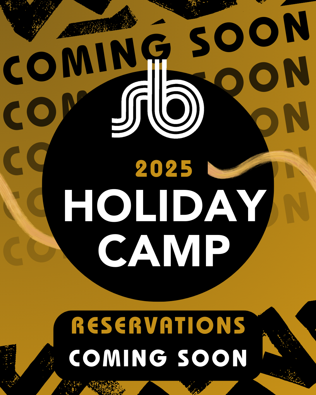 Holiday Camp Reservations COMING SOON!!! SAVE the DATES