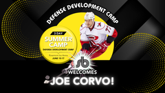 ALL AGES - Defense Only/Body contact clinic with NHL star Joe Corvo @ Rosemont Ice Arena June 15-16-17 Deposit $175